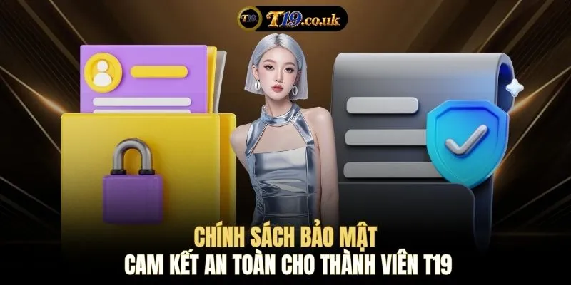 Chính sách bảo mật cam kết an toàn cho thành viên T19